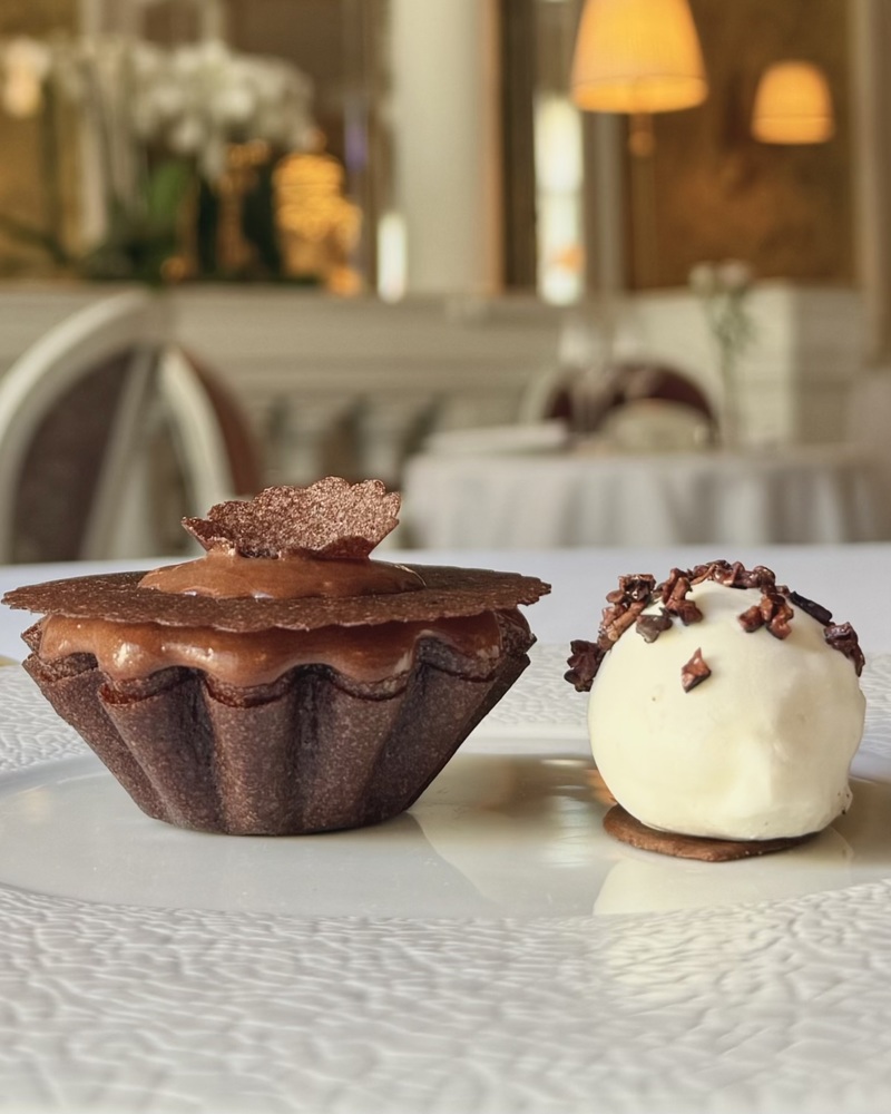 Chocolat du Pérou « 60% de cacao »,	27 sous de fines feuilles à la fleur de sel